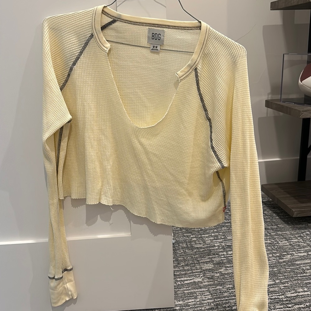 Urban outfitters cropped long sleeve